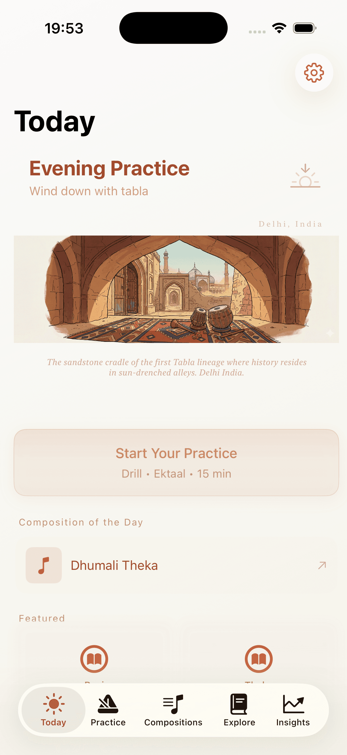 Tabla Focus community directory interface showing teacher and resource discovery